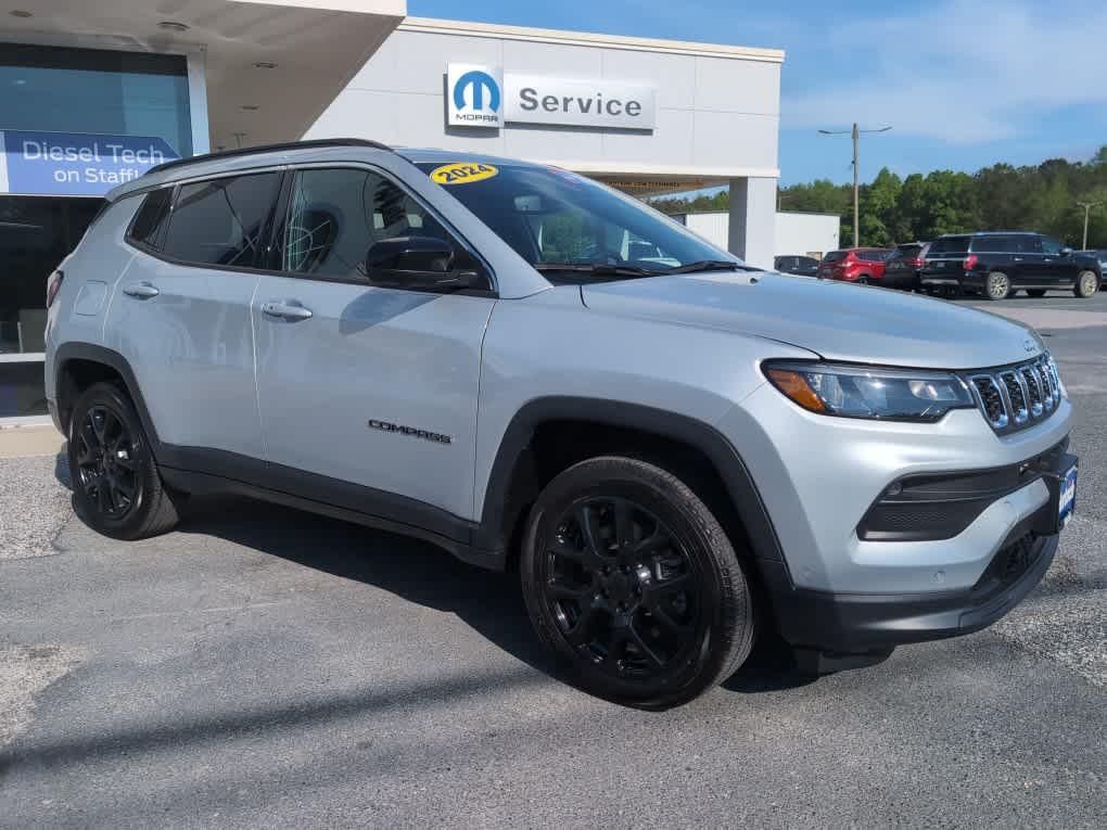used 2024 Jeep Compass car, priced at $25,491
