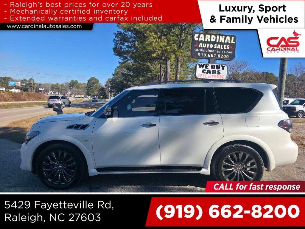 used 2017 INFINITI QX80 car, priced at $17,999
