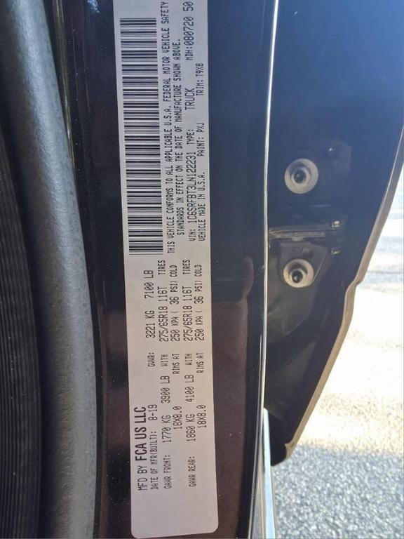 used 2020 Ram 1500 car, priced at $18,499
