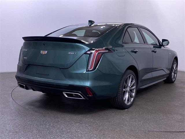 new 2025 Cadillac CT4 car, priced at $50,360