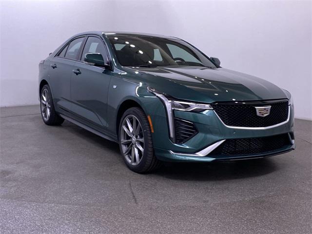 new 2025 Cadillac CT4 car, priced at $50,360