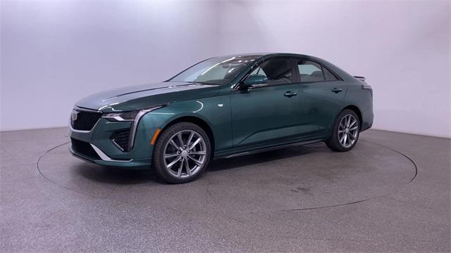 new 2025 Cadillac CT4 car, priced at $50,360