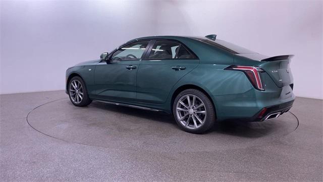 new 2025 Cadillac CT4 car, priced at $50,360