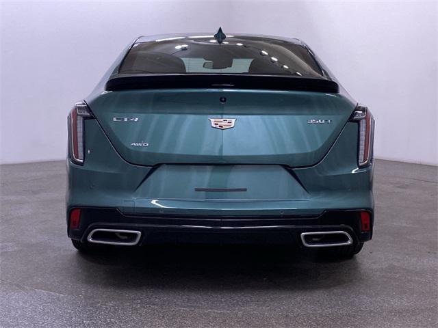 new 2025 Cadillac CT4 car, priced at $50,360