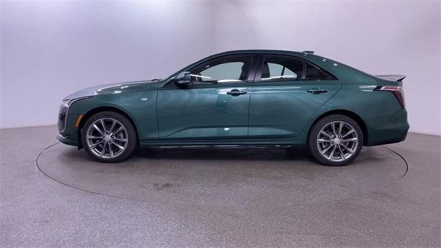 new 2025 Cadillac CT4 car, priced at $50,360