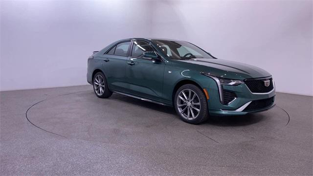 new 2025 Cadillac CT4 car, priced at $50,360