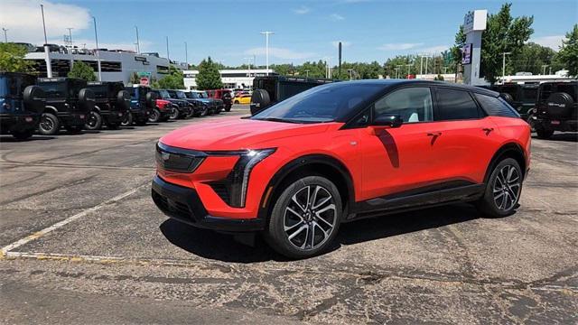 new 2025 Cadillac OPTIQ car, priced at $58,315