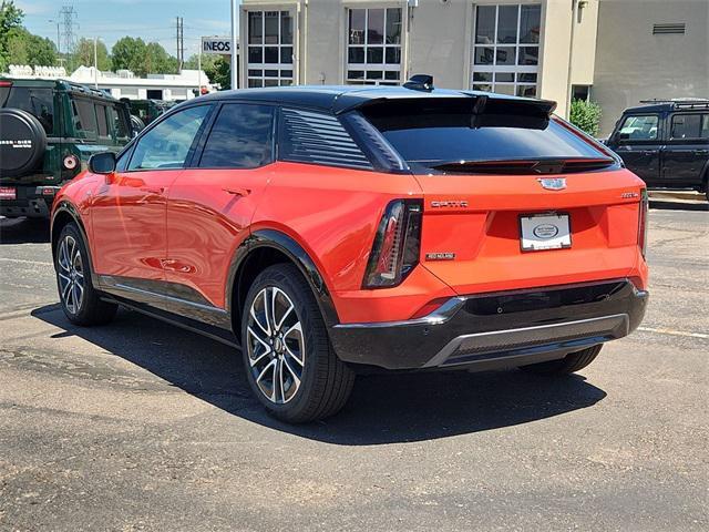 new 2025 Cadillac OPTIQ car, priced at $58,315