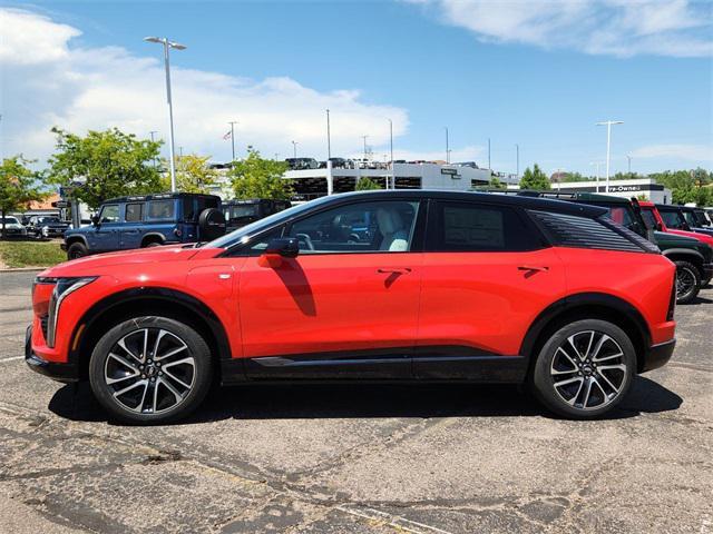 new 2025 Cadillac OPTIQ car, priced at $58,315