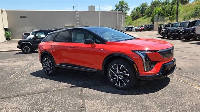 new 2025 Cadillac OPTIQ car, priced at $58,315