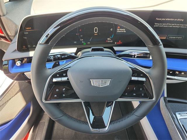 new 2025 Cadillac OPTIQ car, priced at $58,315