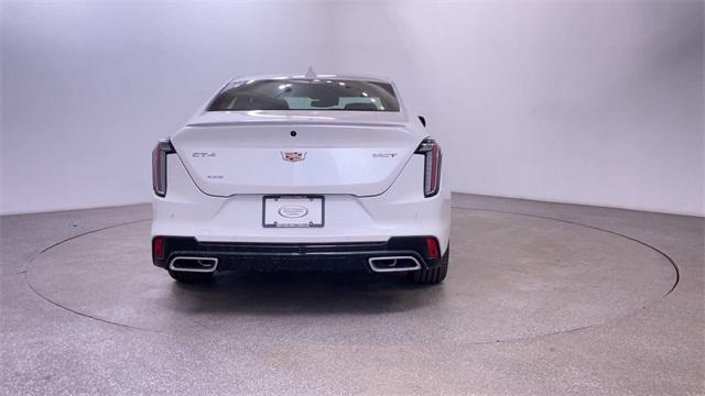 new 2025 Cadillac CT4 car, priced at $52,465