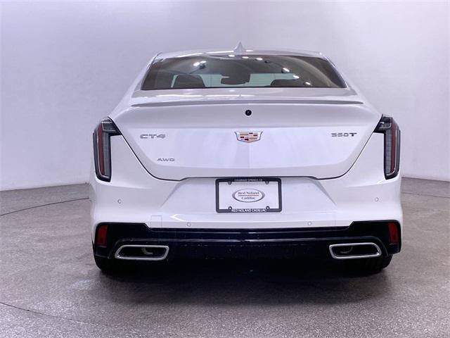 new 2025 Cadillac CT4 car, priced at $52,465