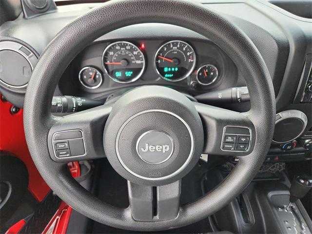 used 2012 Jeep Wrangler Unlimited car, priced at $15,189