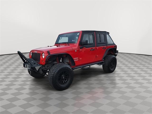 used 2012 Jeep Wrangler Unlimited car, priced at $15,189