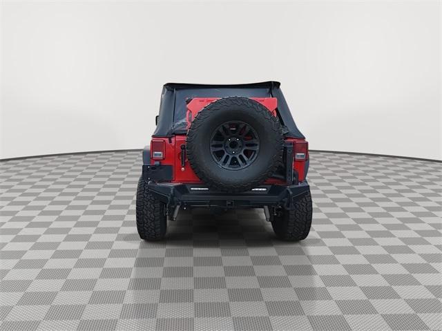 used 2012 Jeep Wrangler Unlimited car, priced at $15,189