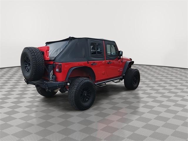 used 2012 Jeep Wrangler Unlimited car, priced at $15,189