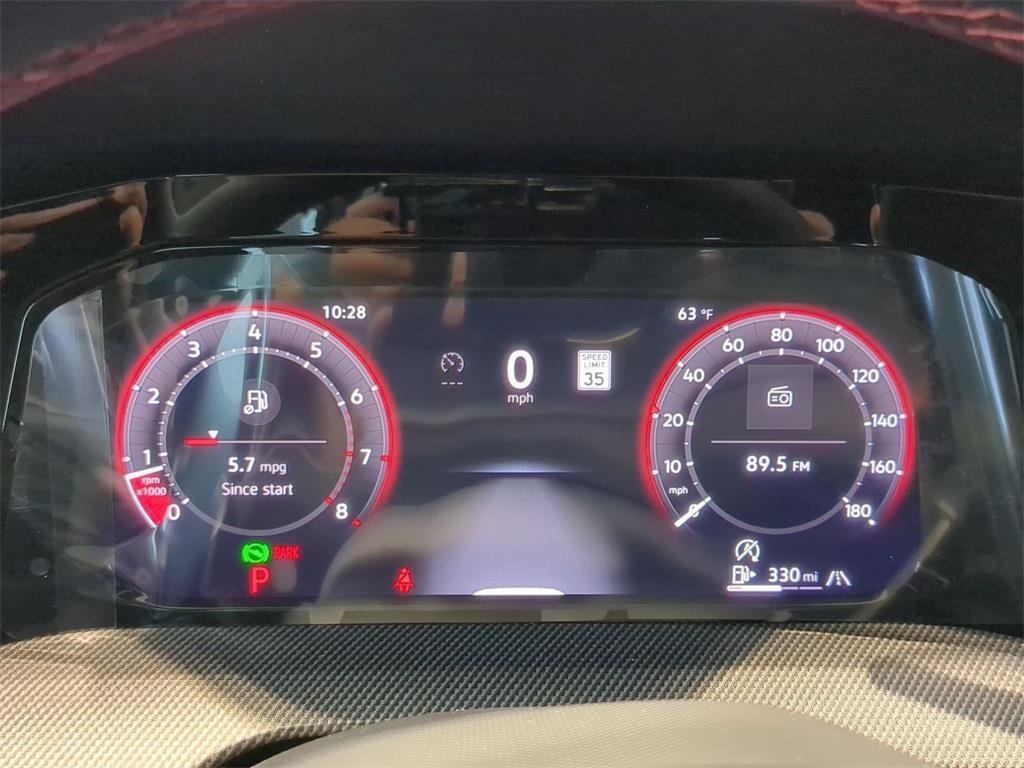 new 2025 Volkswagen Golf GTI car, priced at $36,493