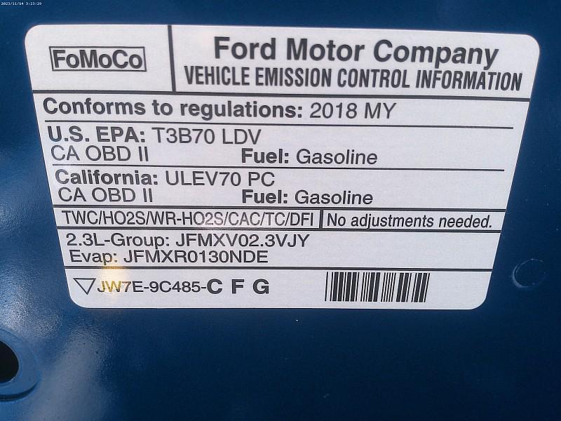 used 2018 Ford Mustang car, priced at $19,911