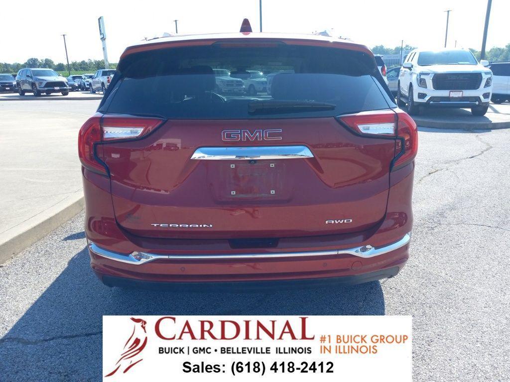 2023 Volcanic Red GMC Terrain