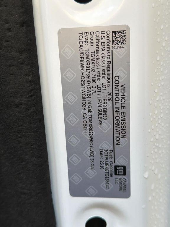 new 2026 GMC Sierra 1500 car, priced at $54,490