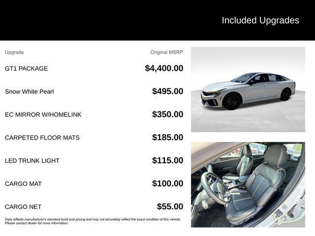 used 2025 Kia K5 car, priced at $32,499
