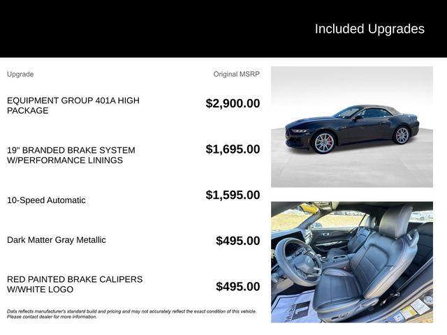 used 2024 Ford Mustang car, priced at $50,198