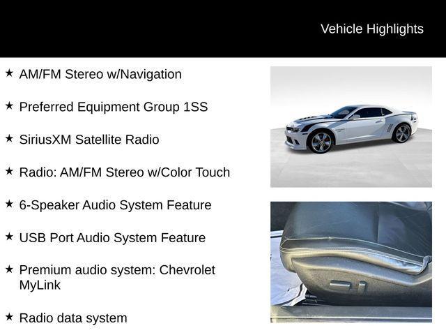 used 2015 Chevrolet Camaro car, priced at $20,199