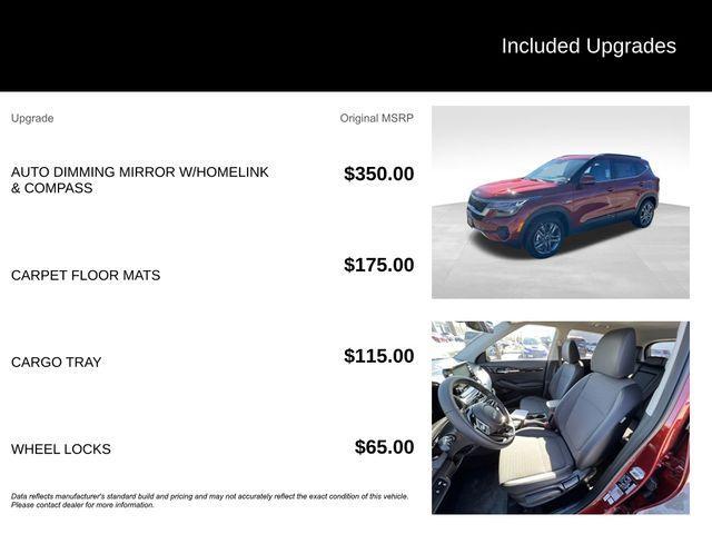 used 2023 Kia Seltos car, priced at $22,098