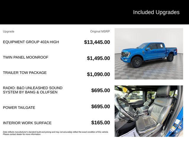 used 2021 Ford F-150 car, priced at $33,499