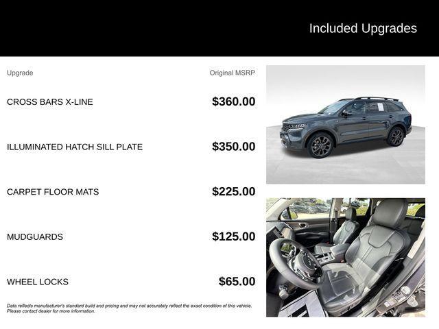 used 2023 Kia Sorento car, priced at $31,199