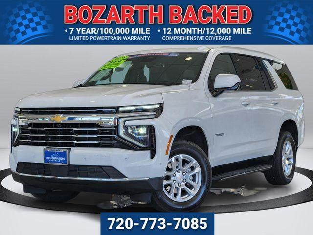 used 2025 Chevrolet Tahoe car, priced at $57,873