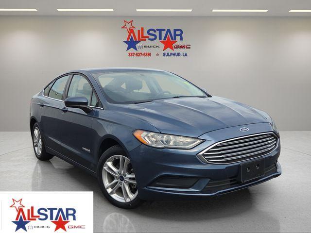 used 2018 Ford Fusion Hybrid car, priced at $18,995
