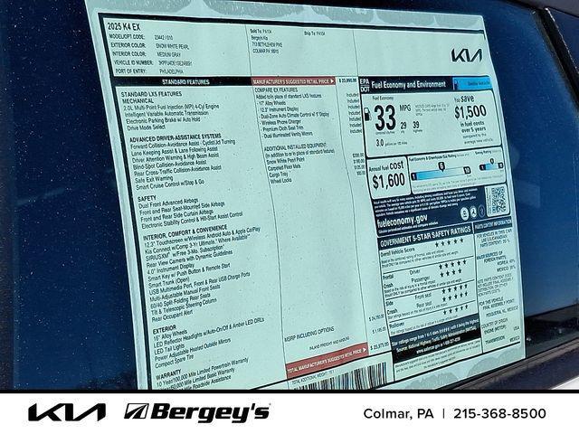 new 2025 Kia K4 car, priced at $25,404