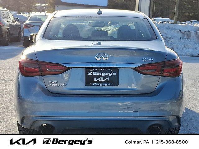 used 2018 INFINITI Q50 car, priced at $14,997