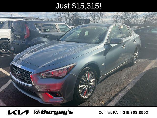 used 2018 INFINITI Q50 car, priced at $15,315