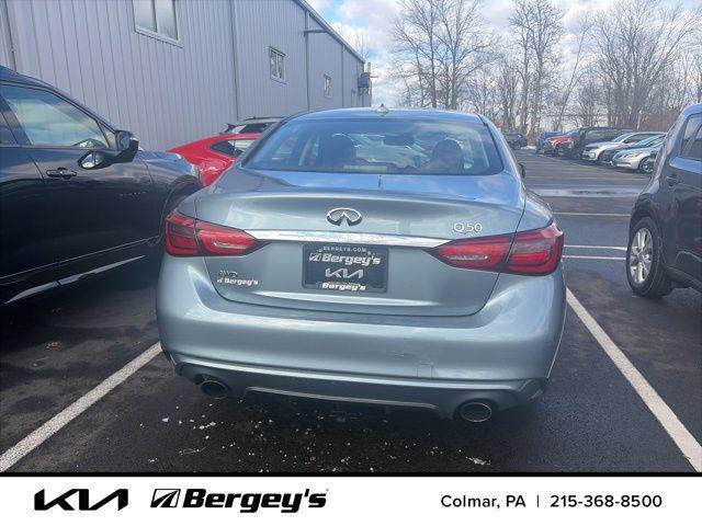 used 2018 INFINITI Q50 car, priced at $15,315