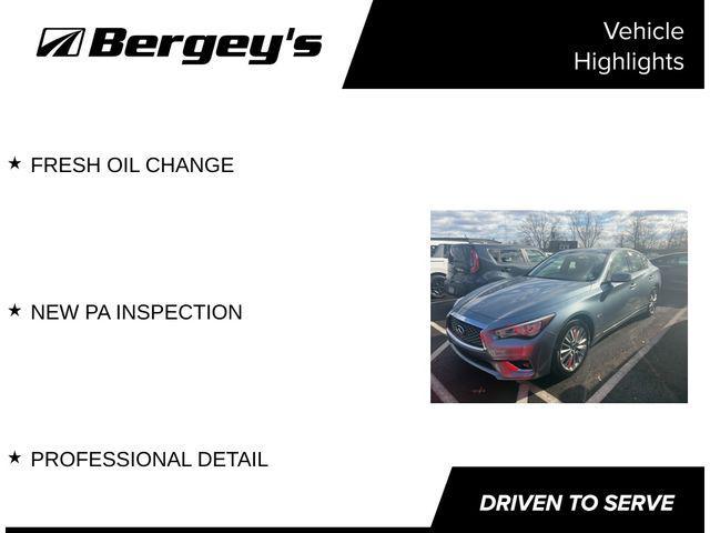 used 2018 INFINITI Q50 car, priced at $15,315