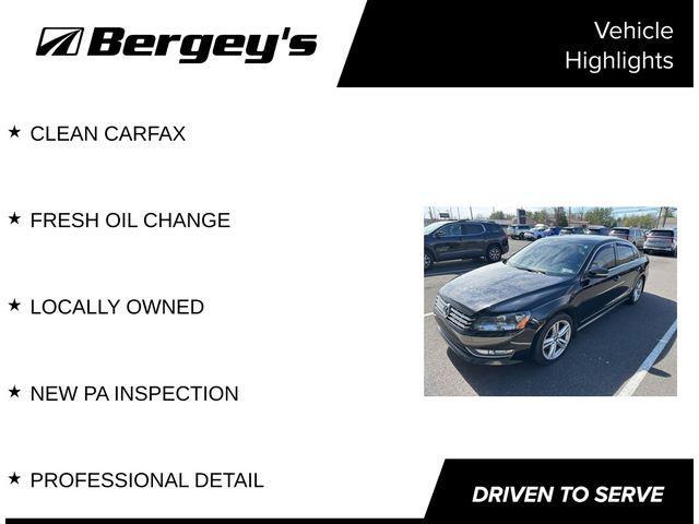 used 2015 Volkswagen Passat car, priced at $10,490