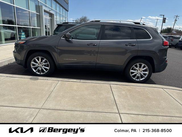 used 2017 Jeep Cherokee car, priced at $15,489
