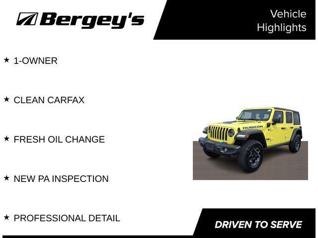 used 2023 Jeep Wrangler 4xe car, priced at $32,490
