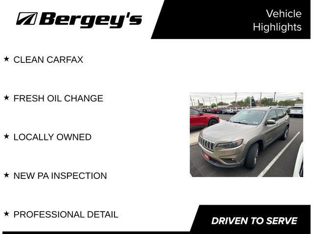 used 2019 Jeep Cherokee car, priced at $15,490