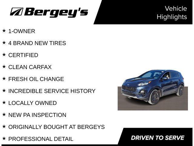 used 2021 Kia Sportage car, priced at $17,987