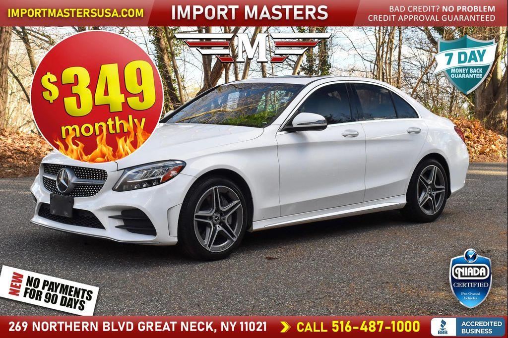 used 2020 Mercedes-Benz C-Class car, priced at $15,995