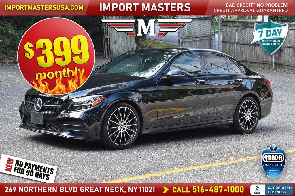 used 2021 Mercedes-Benz C-Class car, priced at $19,995