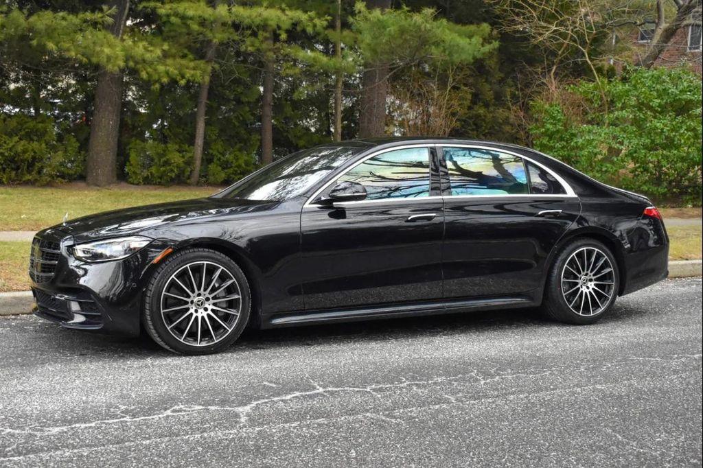used 2021 Mercedes-Benz S-Class car, priced at $54,995