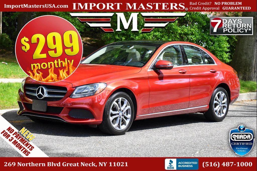 used 2017 Mercedes-Benz C-Class car, priced at $11,595