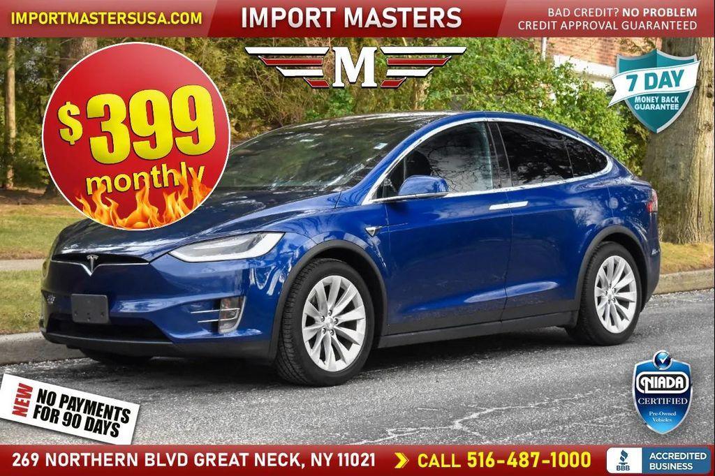 used 2018 Tesla Model X car, priced at $20,495