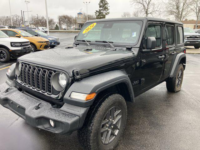 used 2024 Jeep Wrangler car, priced at $27,345