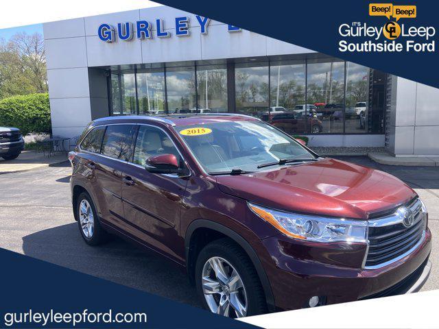 used 2015 Toyota Highlander car, priced at $17,527